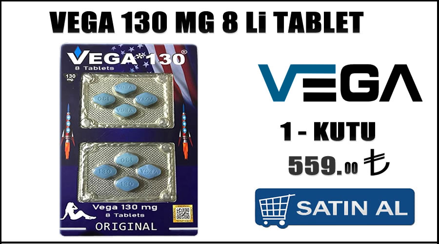 Vega 130 mg 8 li ereksiyon artırıcı satış fiyatı